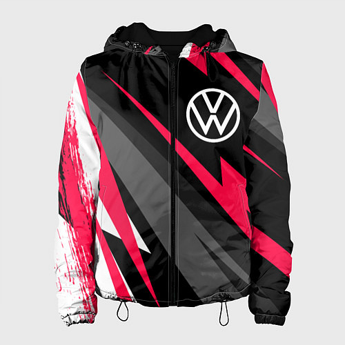 Женская куртка Volkswagen fast lines / 3D-Черный – фото 1