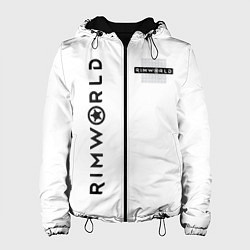 Куртка с капюшоном женская Rimworld, цвет: 3D-черный