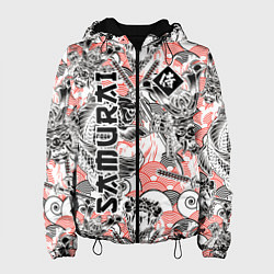 Женская куртка Самурай татуировки