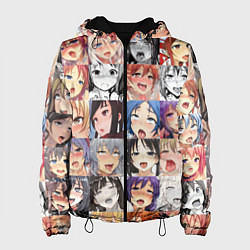 Женская куртка Anime hentai ahegao manga