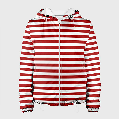 Женская куртка Тельняшка краповая Спецназ МВД / 3D-Белый – фото 1