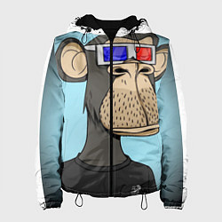 Куртка с капюшоном женская NFT, цвет: 3D-черный