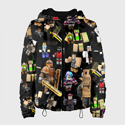 Женская куртка Роблокс и его персонажи