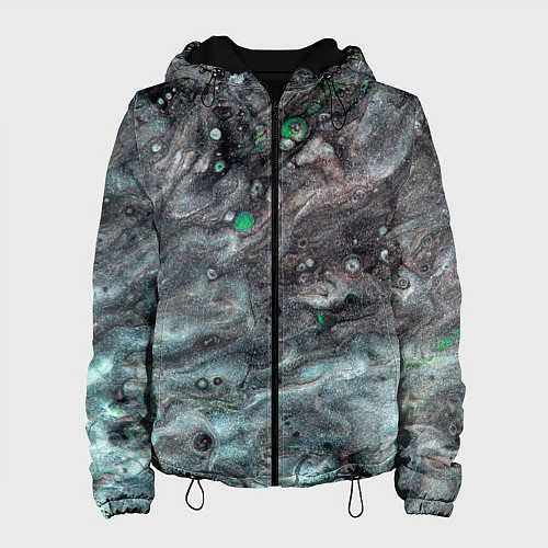 Женская куртка Каменные краски / 3D-Черный – фото 1