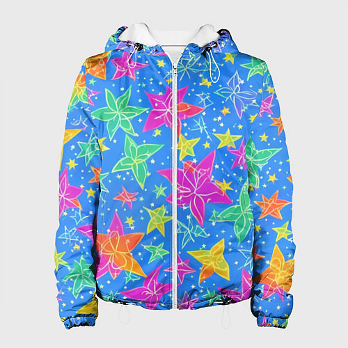 Женская куртка Морские мотивы / 3D-Белый – фото 1