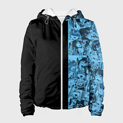 Женская куртка Ахегао из аниме