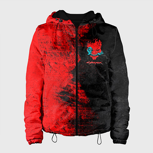 Женская куртка Cyberpunk 2077 game / 3D-Черный – фото 1