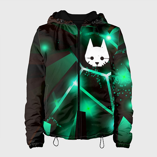 Женская куртка Stray разлом плит / 3D-Черный – фото 1