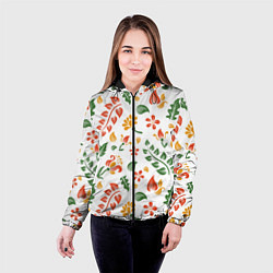 Куртка с капюшоном женская Spring mood, цвет: 3D-черный — фото 2