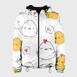 Женская куртка Привет цыпленок