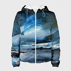 Женская куртка Падение Сатурна - пейзаж