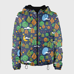 Женская куртка Ночной лес