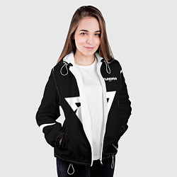 Куртка с капюшоном женская Форма Tundra Esports, цвет: 3D-белый — фото 2
