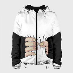 Женская куртка Рука сжимает талию