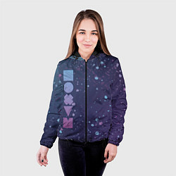 Куртка с капюшоном женская Все равно, цвет: 3D-черный — фото 2