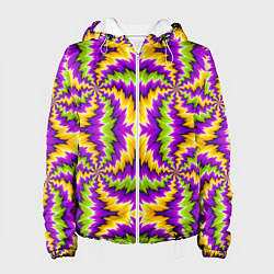 Женская куртка Красочная иллюзия вращения