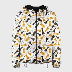 Женская куртка Шахматные фигуры - Chess