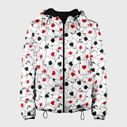 Женская куртка Карточные тузы