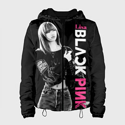 Куртка с капюшоном женская Blackpink Beautiful Lisa, цвет: 3D-черный