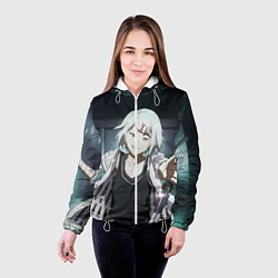 Куртка с капюшоном женская Suzuya Juuzou, цвет: 3D-белый — фото 2
