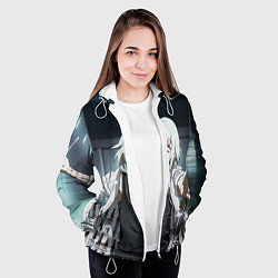 Куртка с капюшоном женская Suzuya Juuzou, цвет: 3D-белый — фото 2