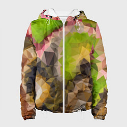 Женская куртка Green brown pattern