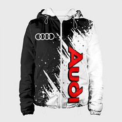 Женская куртка Ауди - белые потертости