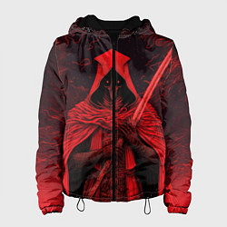 Куртка с капюшоном женская Боевой инквизитор, цвет: 3D-черный