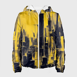 Женская куртка Большой нарисованный город