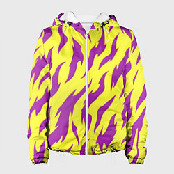 Женская куртка Кислотный тигр паттерн