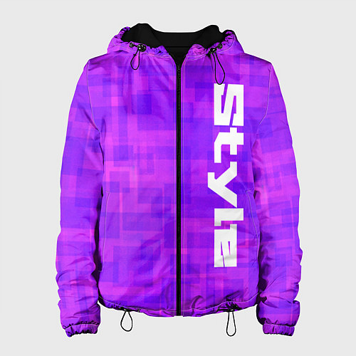 Женская куртка Стиль ИИ / 3D-Черный – фото 1