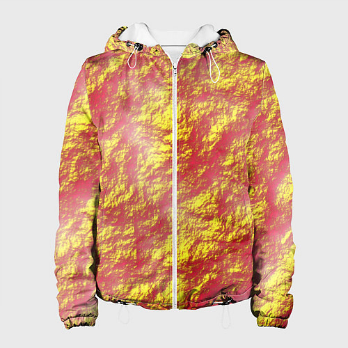 Женская куртка Золото с оранжевым / 3D-Белый – фото 1