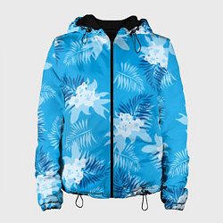 Женская куртка Синие цветы - Vice city - new ver