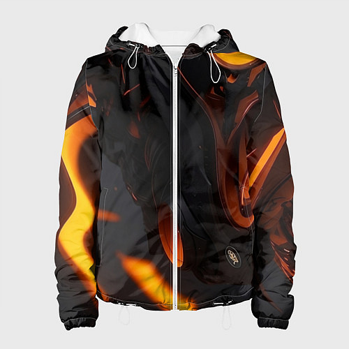 Женская куртка Киберорёл / 3D-Белый – фото 1