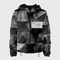 Женская куртка Обман зрения и каменные плиты