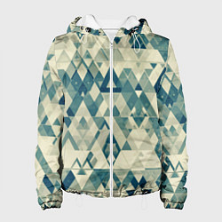 Женская куртка Абстракция светло-зеленый