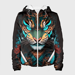 Женская куртка Тигр самурай