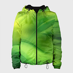 Женская куртка Green lighting background
