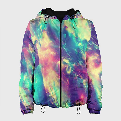 Женская куртка Яркая футболка кислота / 3D-Черный – фото 1