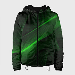 Женская куртка Green neon lines