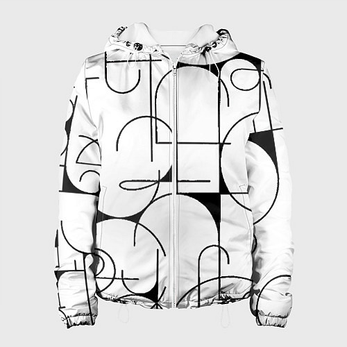 Женская куртка Армения моя Буквы / 3D-Белый – фото 1