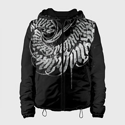 Женская куртка Каллиграфическая спираль