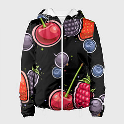 Женская куртка Плоды и ягоды