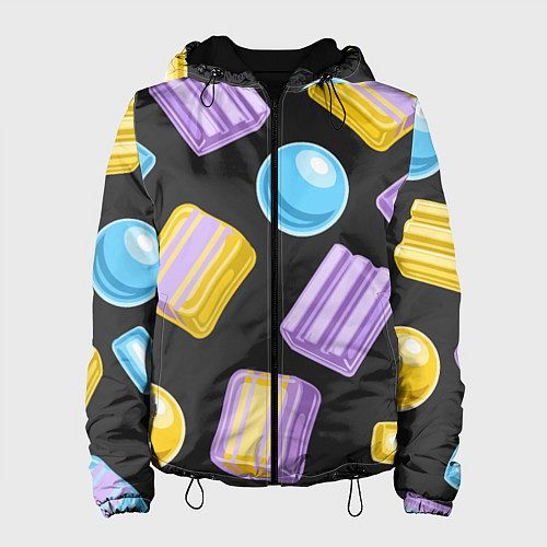 Женская куртка Жевательная резинка / 3D-Черный – фото 1