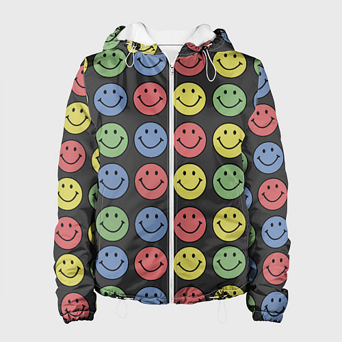 Женская куртка Smiley / 3D-Белый – фото 1