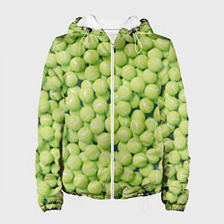 Женская куртка Узор из теннисных мячей