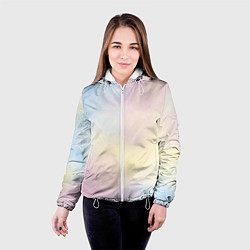 Куртка с капюшоном женская Tie dye из сериала убийства в одном здании, цвет: 3D-белый — фото 2