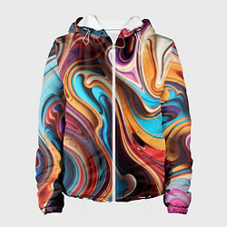 Женская куртка Поток красок