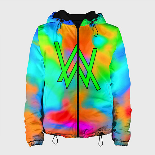 Женская куртка Alan walker toxic music / 3D-Черный – фото 1