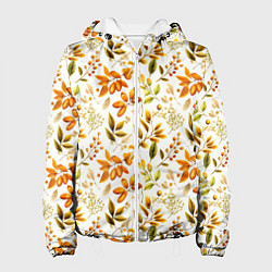 Женская куртка Осенние листья и желуди